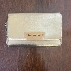 Zac Posen Gold Metallic Wristlet